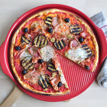 Load image into Gallery viewer, Emile Henry New Pizza Stone - 35cm, Black or Red