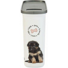Load image into Gallery viewer, Curver Pet Dry Food Dispenser with Puppy Images - 2 Liters