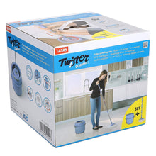 Load image into Gallery viewer, Tatay Compact Twister MopBucket with 360 Degree Spinning System - 8 liters