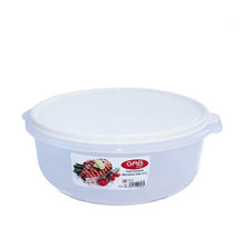 Load image into Gallery viewer, Gab Plastic Round Food Containers Microwave Safe - 3.2 Liters,  Available in several colors
