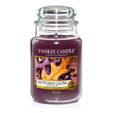 Load image into Gallery viewer, Yankee Candle Glass Jar Candle - Autumn Glow