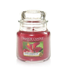 Load image into Gallery viewer, Yankee Candle Glass Jar Candle - Pink Hibiscus