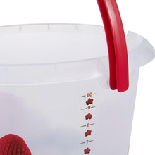 Load image into Gallery viewer, Keeeper Ilvie Deco Bucket - Red Lotus - 10 Liters