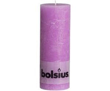 Load image into Gallery viewer, Bolsius Pillar Rustic Candle - Unscented - 190/68mm