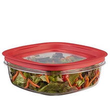 Load image into Gallery viewer, Rubbermaid Premier Easy Find Lids Food Storage Containers -3 Cups, Red