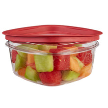 Load image into Gallery viewer, Rubbermaid Premier Easy Find Lids Food Storage Containers -5 Cups, Red