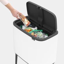 Load image into Gallery viewer, Brabantia Bo Touch Bin, 36 Liters - Platinum or White