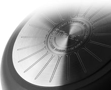 Load image into Gallery viewer, Tefal Mineral Aluminum Shallow Stewpot with Glass Lid, 24cm