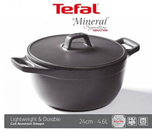 Load image into Gallery viewer, Tefal Mineral Aluminum Stewpot with Lid, 24cm