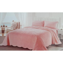 Load image into Gallery viewer, Cannon Plush King Size Bedspread Set - 4-Piece Set, Available in Different Colors