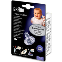 Load image into Gallery viewer, Braun Replacement Caps / Lens Filters for Thermometer, 40 pieces