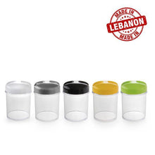 Load image into Gallery viewer, Gab Plastic Round Canister - 0.6L