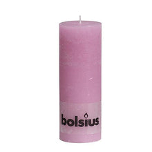 Load image into Gallery viewer, Bolsius Pillar Rustic Candle - Unscented - 190/68mm