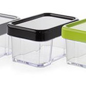 Load image into Gallery viewer, Gab Plastic Rectangular Canister -450ml