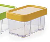 Load image into Gallery viewer, Gab Plastic Rectangular Canister -450ml