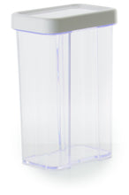 Load image into Gallery viewer, Gab Plastic Rectangular Canister -1.25L