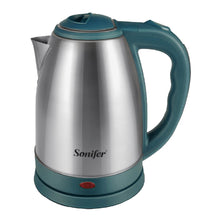 Load image into Gallery viewer, Sonifer Electric Kettle – Stainless Steel, 1.8L 1500W