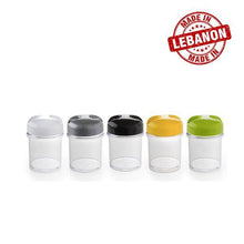 Load image into Gallery viewer, Gab Plastic Round Canister - 0.3L