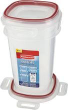 Load image into Gallery viewer, Rubbermaid Lock-Its Plastic Food Canister with Easy Find Lids - 5.25 Cups (1.25 liters)