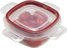 Load image into Gallery viewer, Rubbermaid Lock-Its Plastic Food Container with Easy Find Lids - 1.25 Cups (0.3 liters)