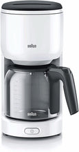 Load image into Gallery viewer, Braun PurEase Drip Coffee Maker - 1000W, White
