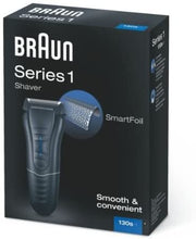 Load image into Gallery viewer, Braun Series 1 Shaver 130 S with Protection Cap, Dark Blue