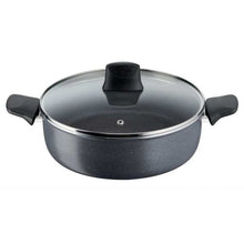 Load image into Gallery viewer, Tefal G6 Hard Stone - Set of 4 Pots with Lids: 20cm, 22cm & 28cm + Shallow Pot: 26cm