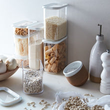 Load image into Gallery viewer, Rosti Mepal Modula Storage Boxes with White & Transparent Lids - 1500ml