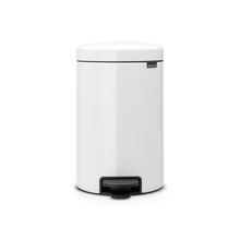 Load image into Gallery viewer, Brabantia New Icon Pedal Bin, 12 Liters - White
