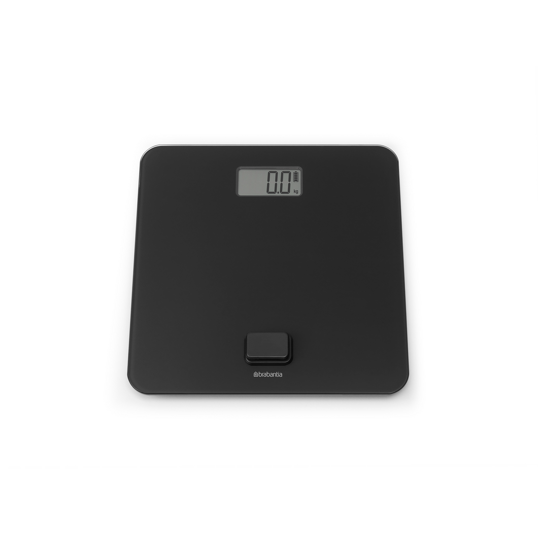 Brabantia ReNew Battery-Free Bathroom Scale - Dark Grey