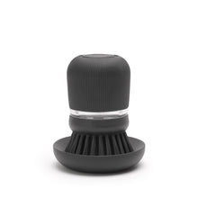 Load image into Gallery viewer, Brabantia SinkSide Soap Dispensing Dish Brush - Dark Grey
