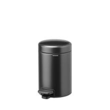 Load image into Gallery viewer, Brabantia New Icon Pedal Bin, 3 Liters - Confident Grey
