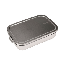 Load image into Gallery viewer, Brabantia Make &amp; Take Lunch Box with Divider - 2 Liters, Large, Matt Steel

