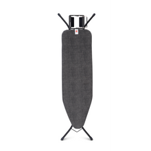 Load image into Gallery viewer, Brabantia Ironing Board B - 124 x 38cm, Steam Iron Rest, Denim Black
