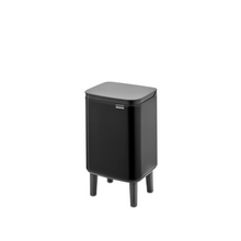 Load image into Gallery viewer, Brabantia Bo Hi Waste Bin, 4L - Matt Black
