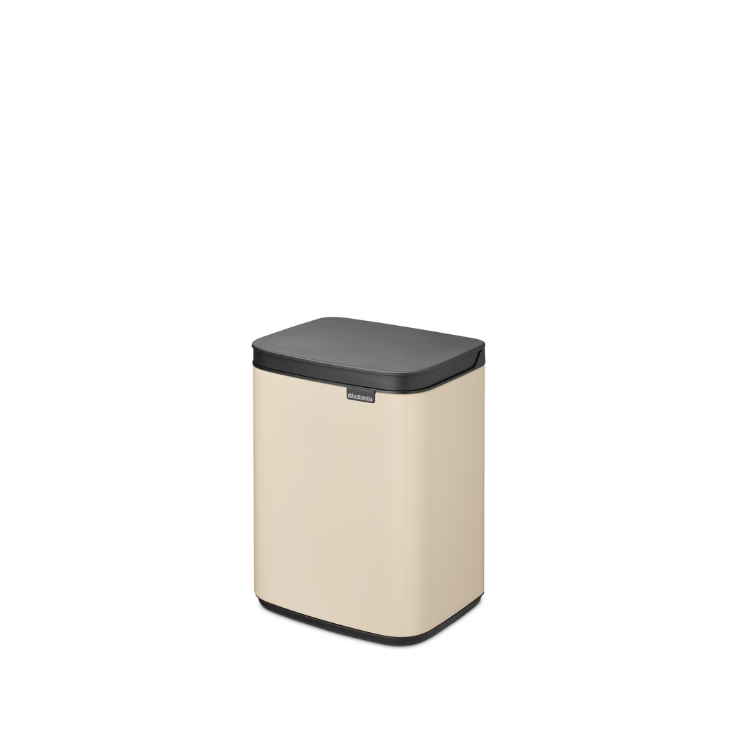 Brabantia Bo Waste Bin, 4L - Soft Beige