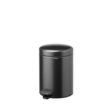 Load image into Gallery viewer, Brabantia New Icon Pedal Bin, 5 Liters - Confident Grey
