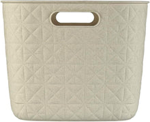 Load image into Gallery viewer, Curver Softex Large Baskets - 19L, 22.1 x 29.2 x 37.9cm, Off White
