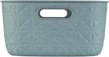 Load image into Gallery viewer, Curver Softex Medium Baskets - 12.5L, 37.9 x 29.2 x 14.3cm, Blue
