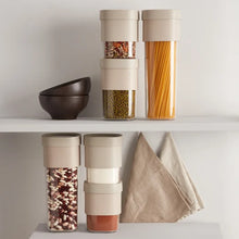 Load image into Gallery viewer, Lekue Flip Food Large Storage Containers - 1350/1600ml, Translucent Green
