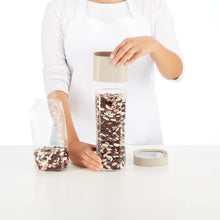 Load image into Gallery viewer, Lekue Flip Food Large Storage Containers - 1350/1600ml, Silver
