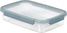 Load image into Gallery viewer, Curver Smart Fresh Eco Rectangular Airtight Food Containers - Grey, Available in several sizes
