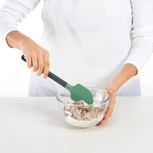 Load image into Gallery viewer, Lekue Flexible Slotted Spatula - Green
