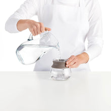 Load image into Gallery viewer, Lekue Calm Tea Ritual Ceremony Set- Set of 4 Pieces, Teapot + 2 Tea Cups + Jar

