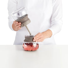 Load image into Gallery viewer, Lekue Calm Tea Ritual Ceremony Set- Set of 4 Pieces, Teapot + 2 Tea Cups + Jar
