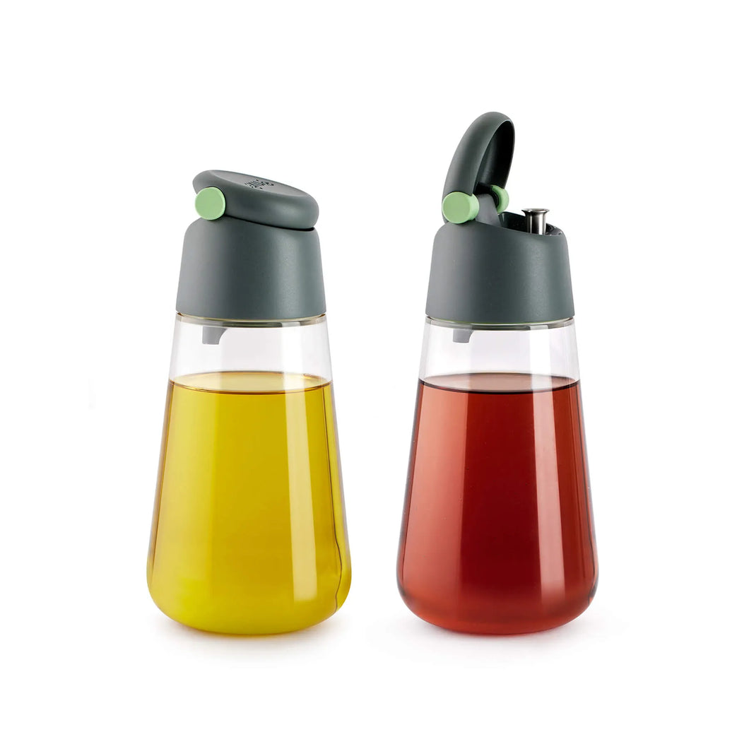 Lekue Oil and Vinegar Glass Dispensers - Set of 2