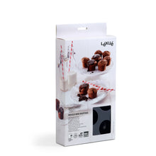 Load image into Gallery viewer, Lekue Mini Muffin Silicone Mold with 11 Cavities - Black
