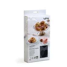 Load image into Gallery viewer, Lekue Mini Silicone Cake Mold with 9 Cavities - Black
