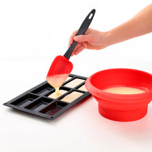 Load image into Gallery viewer, Lekue Silicone Baking Financier Mold with 9 Cavities - Black
