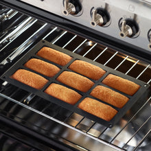 Load image into Gallery viewer, Lekue Silicone Baking Financier Mold with 9 Cavities - Black
